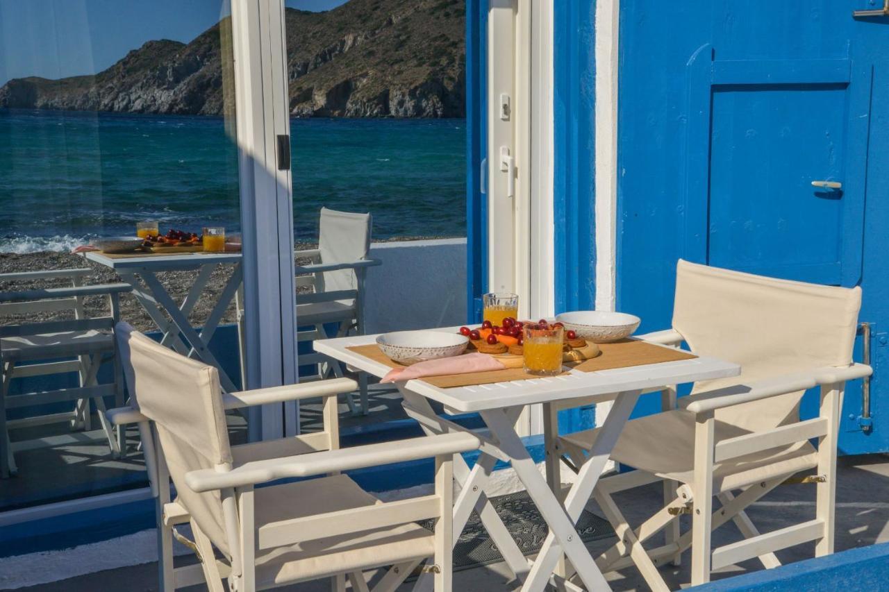 Milos Accommodations Firopotamos Bagian luar foto